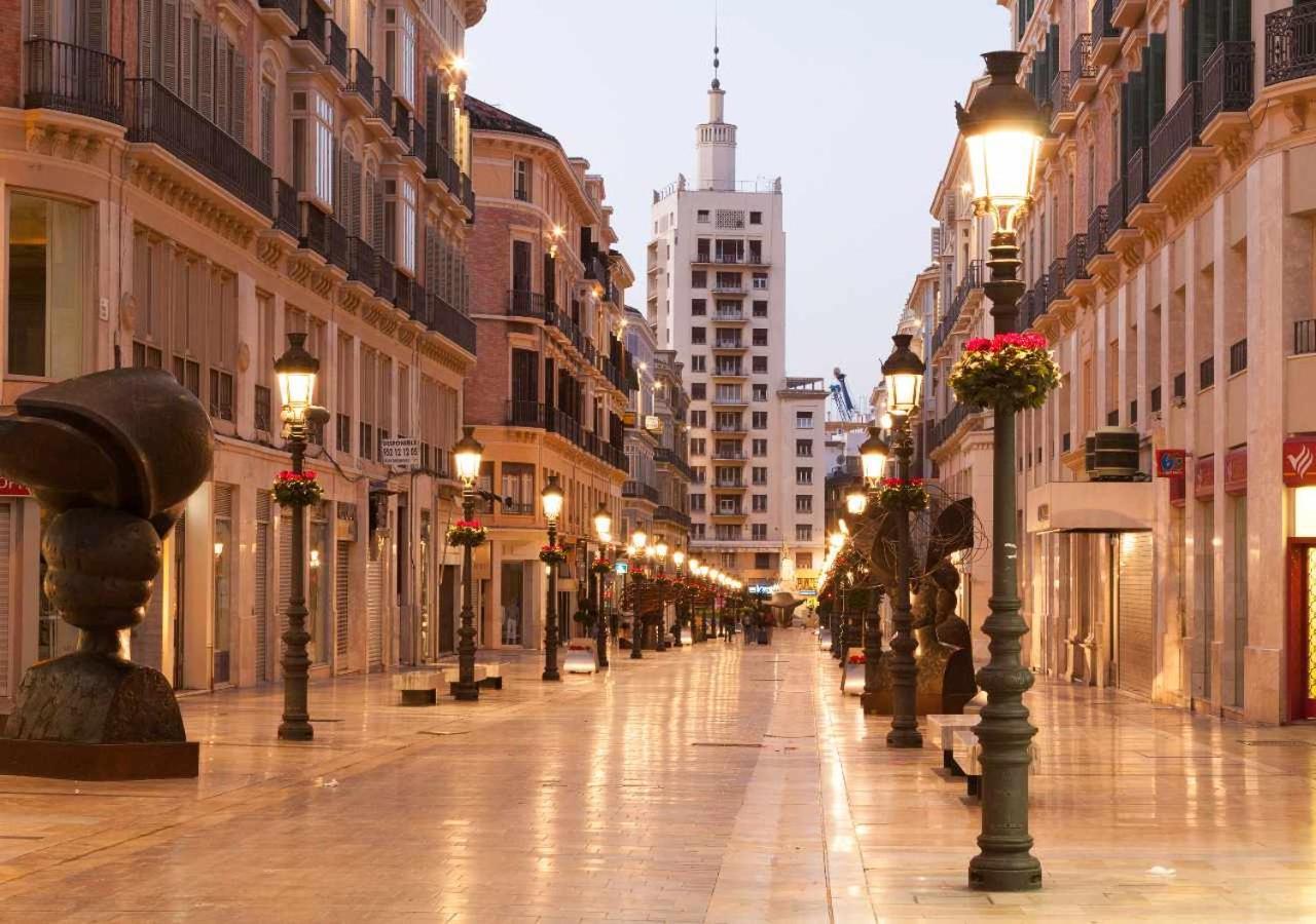 Apt Historic Center Malaga Free Parking Екстериор снимка